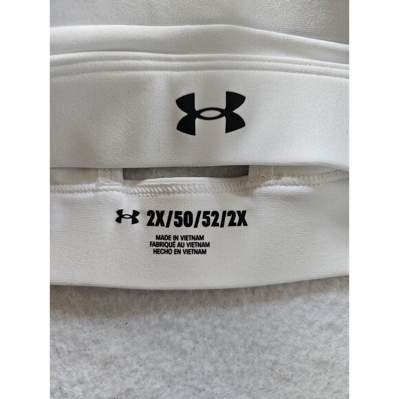 Under Armour Women's White UA Continuum Low Impact Sports Bra Size 2X - Picture 6 of 11